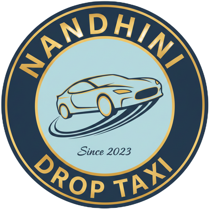 NANDHINI DROP TAXI Logo